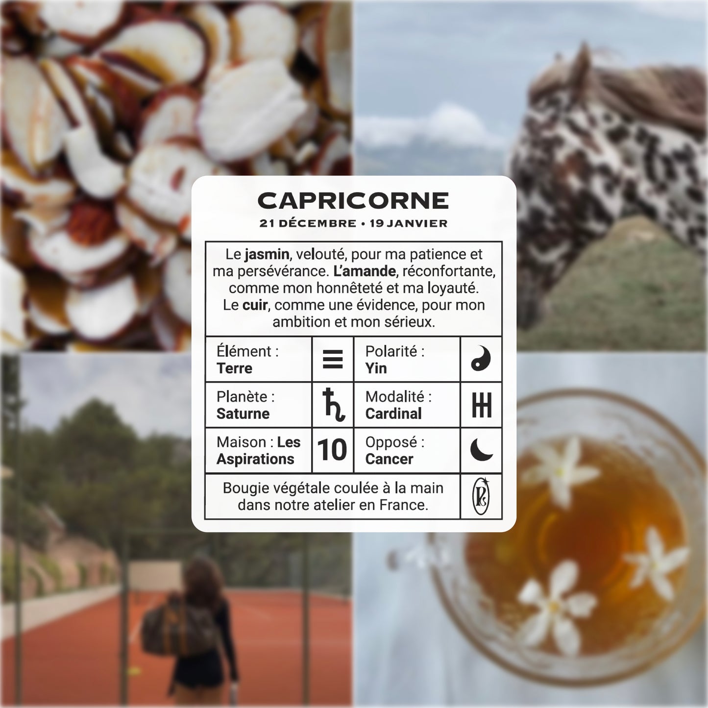 La bougie Capricorne